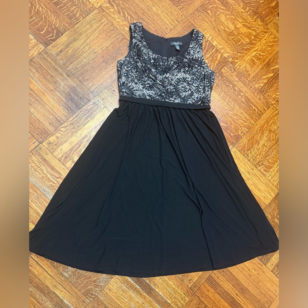 Chic Black Midi Dress
